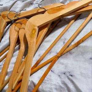 Wooden hangers